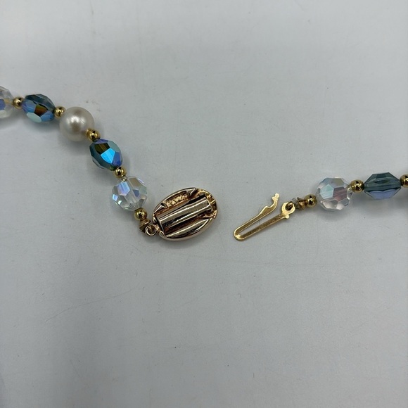 SAL Swarovski America Ltd. Crystal Aurora Borealis Necklace - Picture 10 of 12